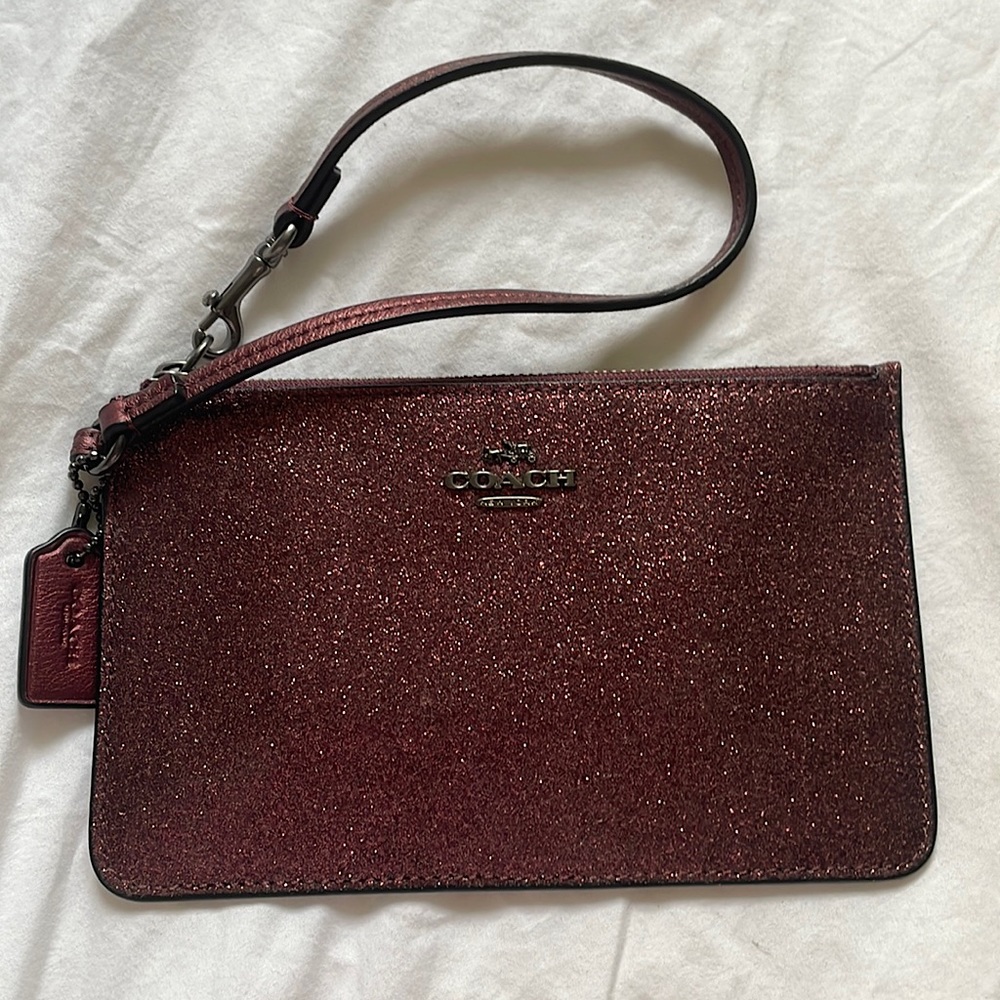 Y2K Coach wristlet , sparkles